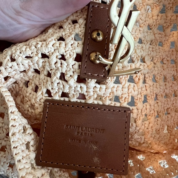 Raffia Straw Tote Bag - Picture 6 of 11